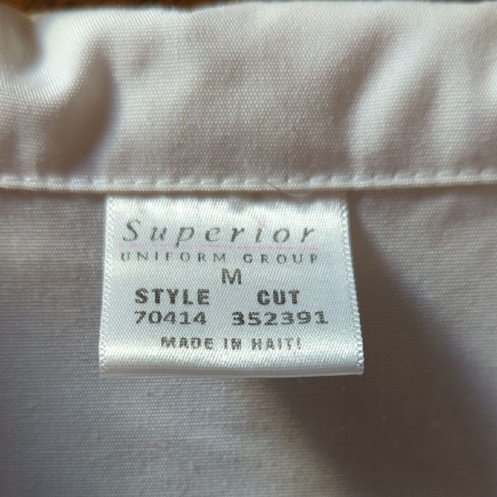 Short Sleeve Lab Coat Scientist White Coat Uniform Health Professionals - Picture 5 of 5